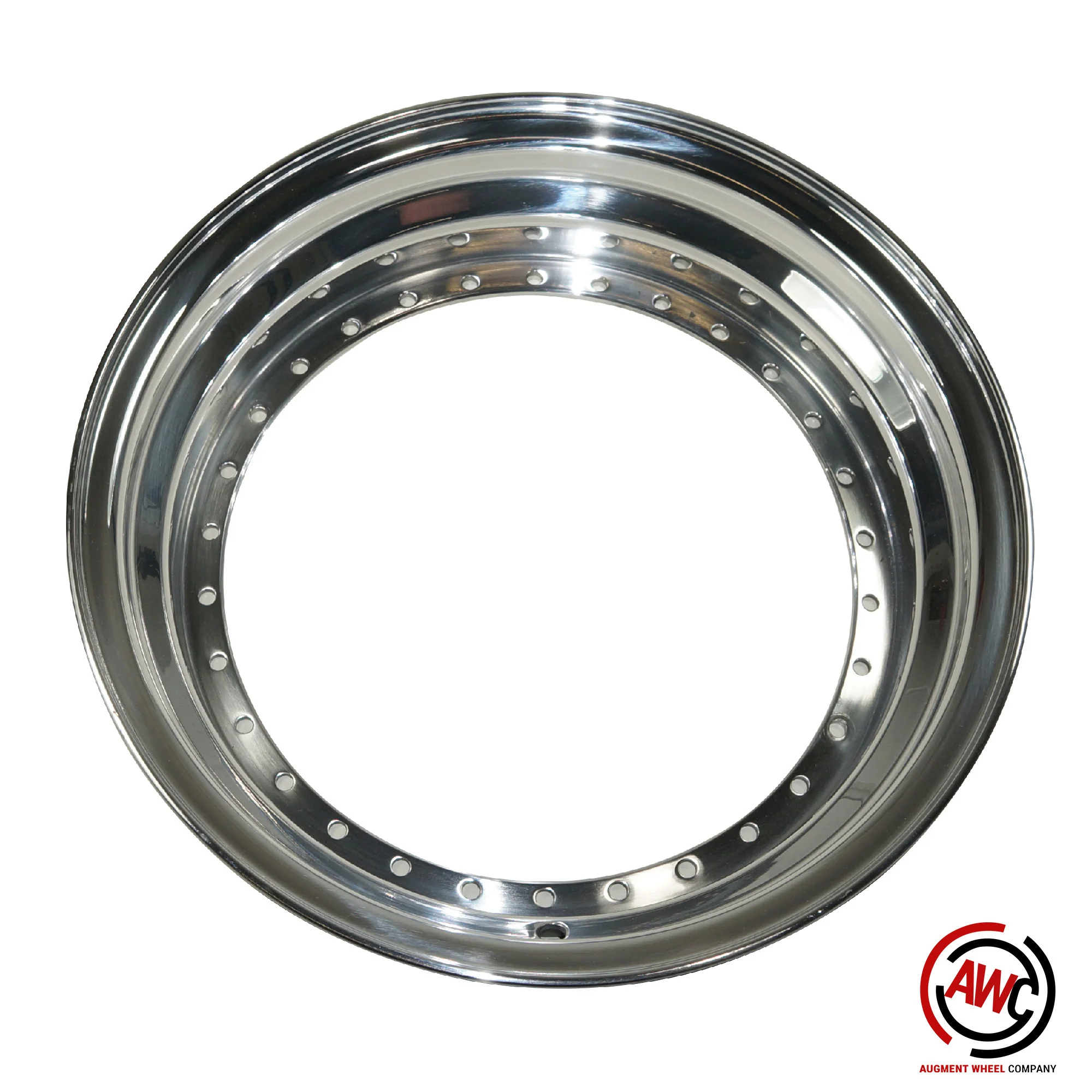 15" Stepped Outer Lip - BBS RS 30 Hole - Polished